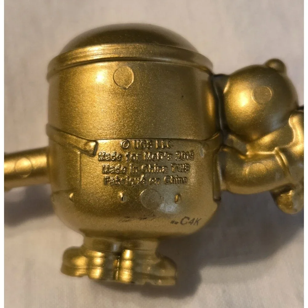McDonald’s 2019 Minions Gold Minion Teddy Bear Bob No.15